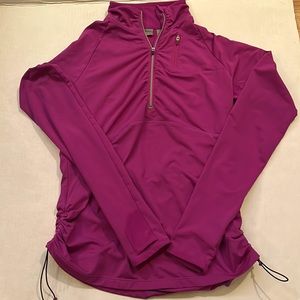Athleta Dusty Rose, zip up Running Jacket.  M